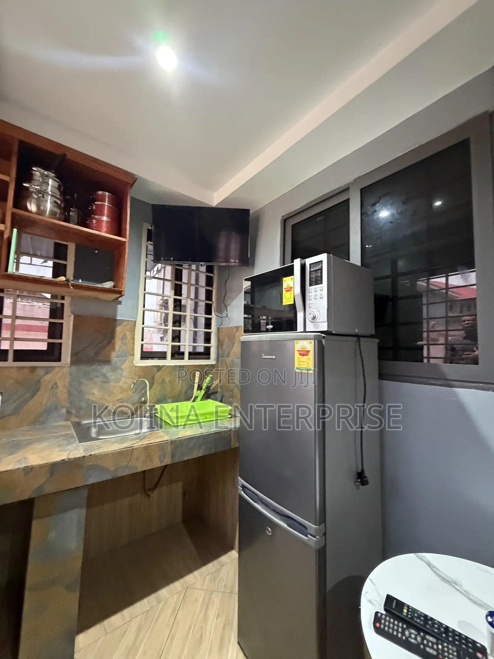 Furnished 1bdrm Apartment in Mmbrom Ashtown, Kumasi Metropolitan