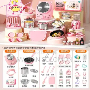 The "Real Cook" Mini Kitchen Set (Functional Cooking