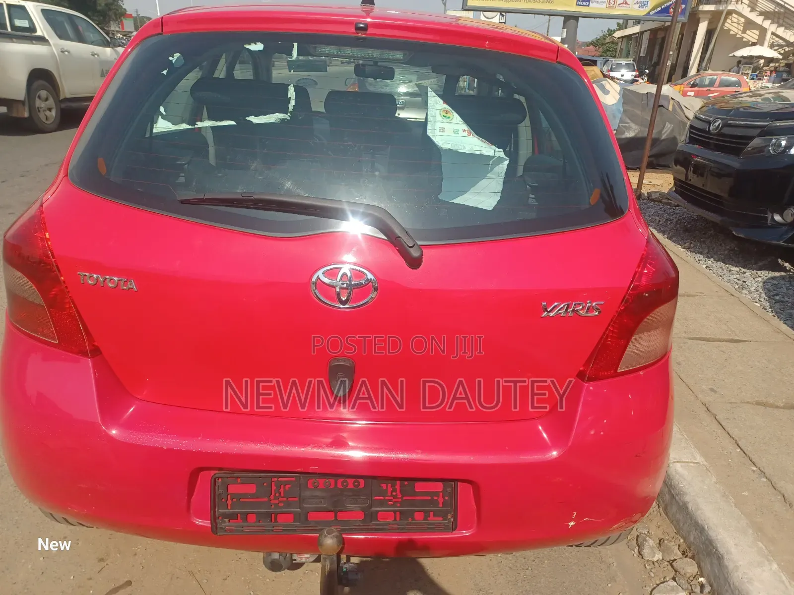 Toyota Yaris 2008 Red