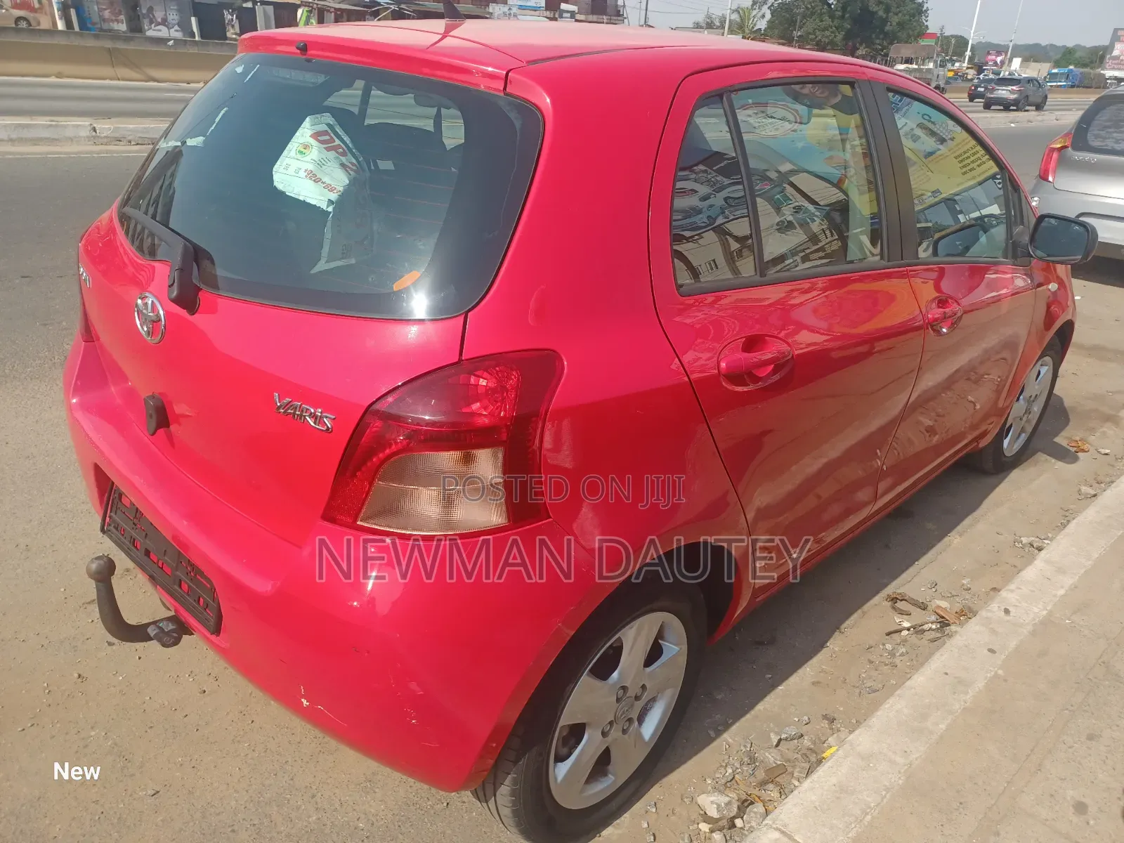 Toyota Yaris 2008 Red