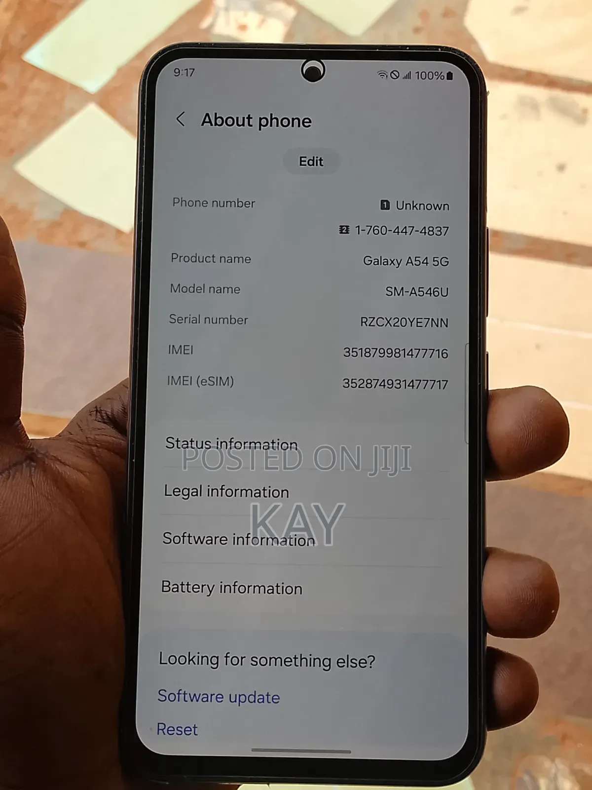Samsung Galaxy A54 5G 128 GB Black