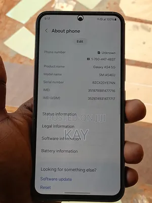 Samsung Galaxy A54 5G 128 GB Black
