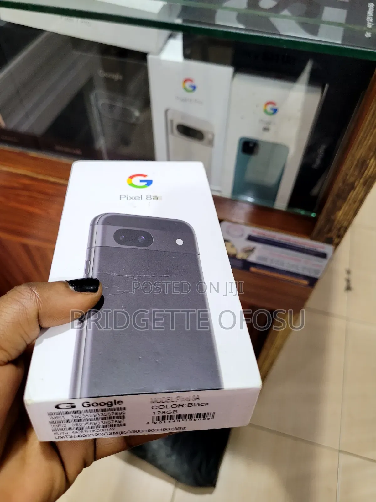 New Google Pixel 8a 128 GB Black