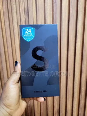 New Samsung Galaxy S22+ 5G 128 GB Black