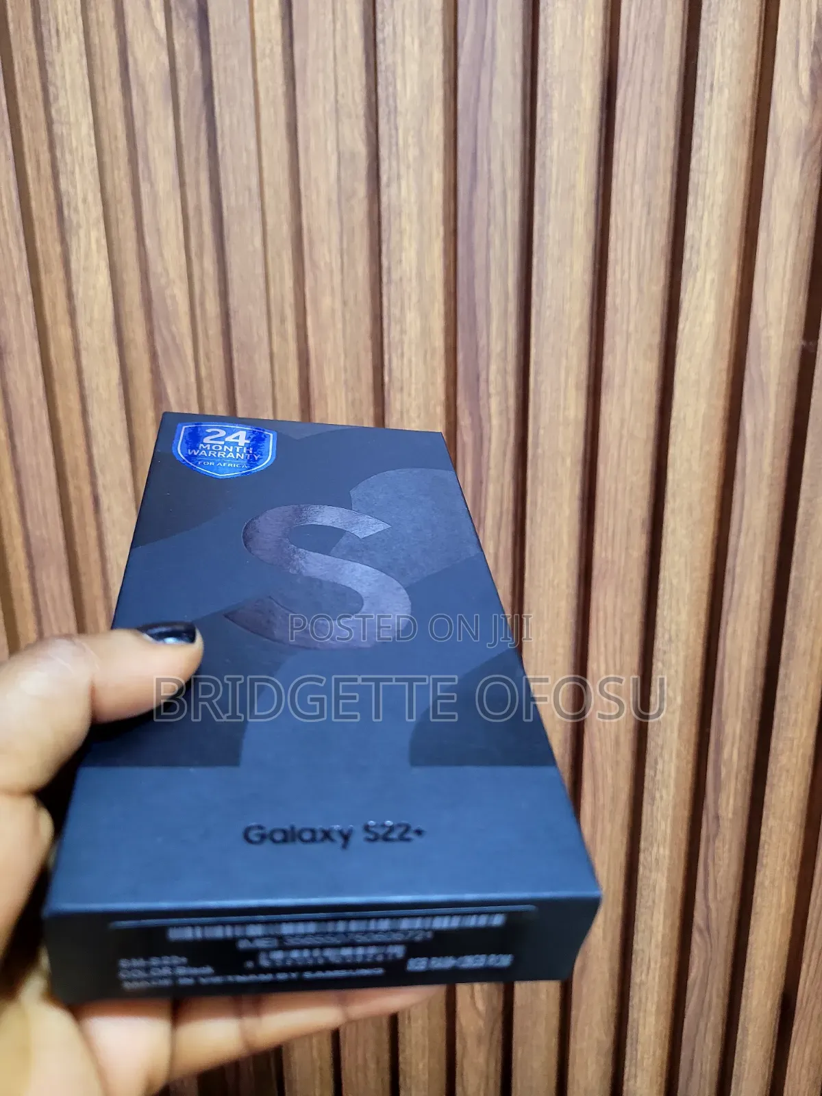 New Samsung Galaxy S22+ 5G 128 GB Black