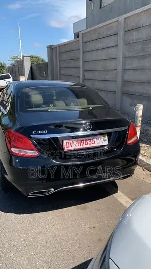 Mercedes-Benz C300 Luxury 4matic Sedan AWD (2.0L 4cyl 7A) 2017 Black