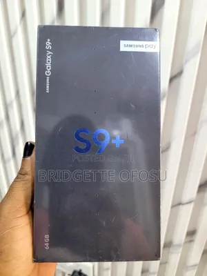New Samsung Galaxy S9 Plus 64 GB Black