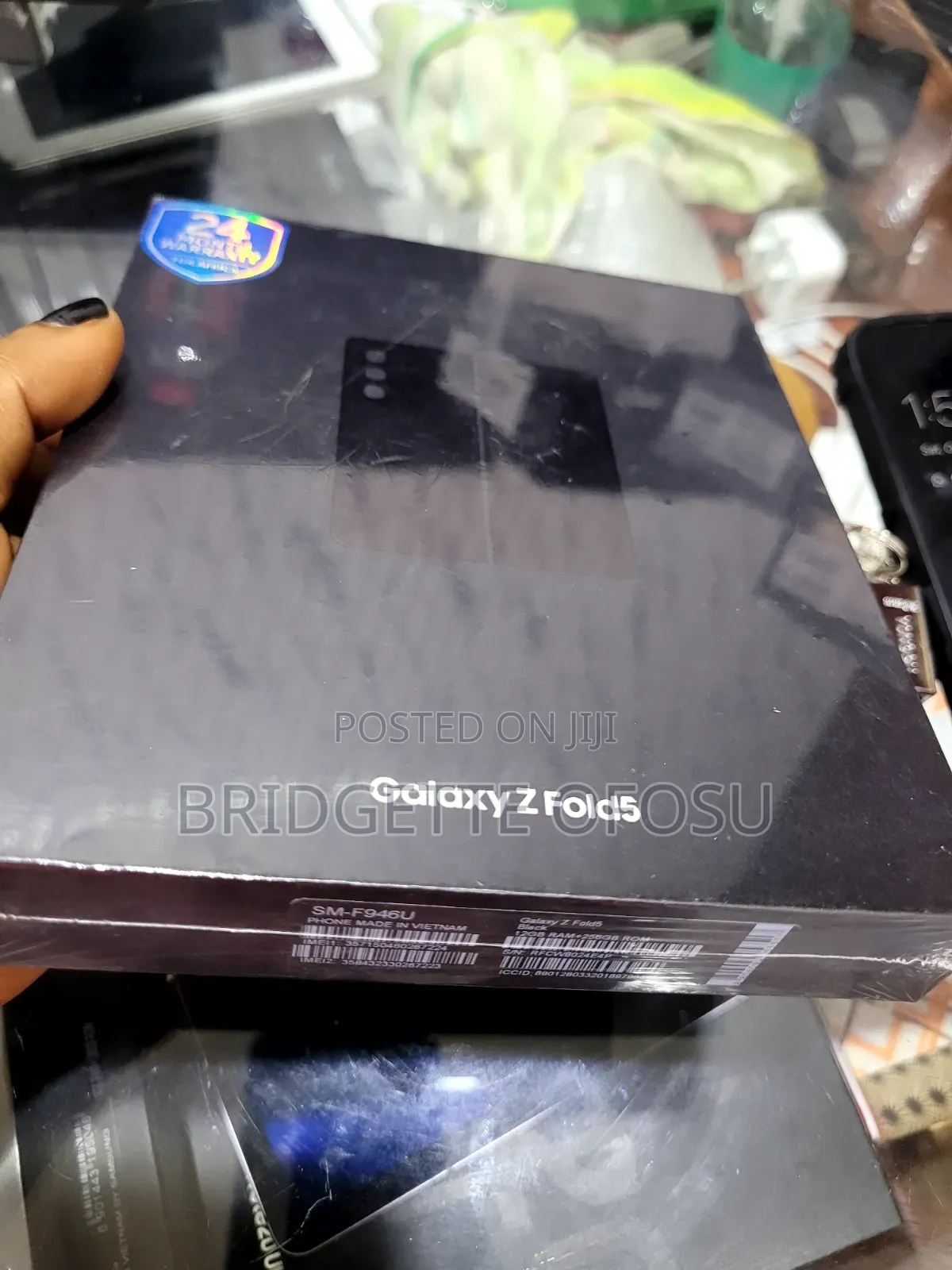 New Samsung Galaxy Z Fold 5 256 GB Black