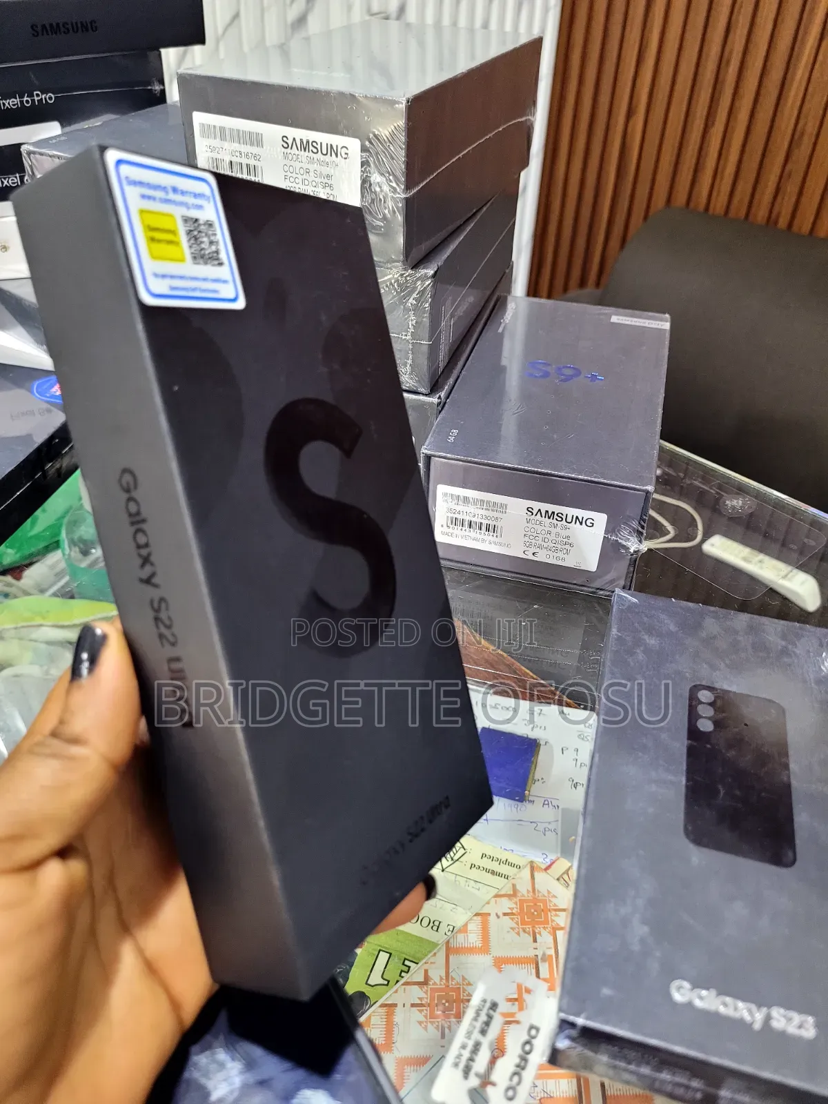 New Samsung Galaxy S22 Ultra 128 GB Black