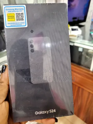New Samsung Galaxy S24 128 GB Black