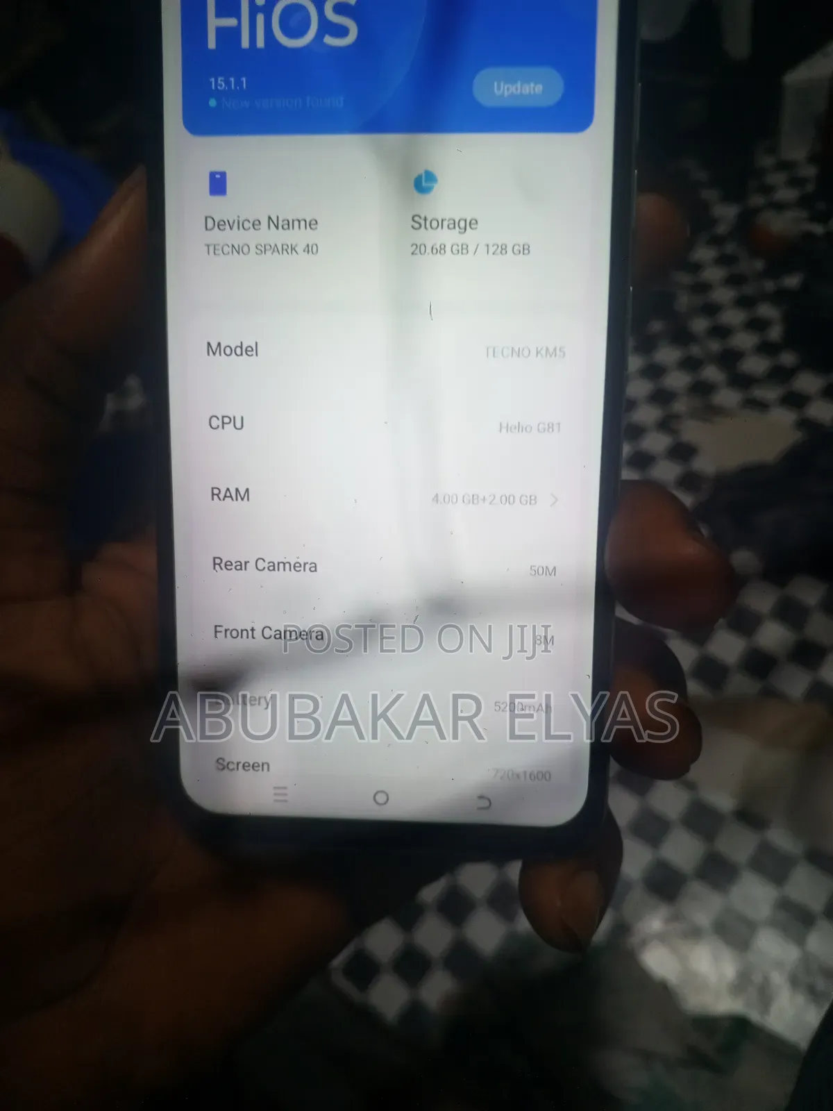 Tecno Spark 40 128 GB White