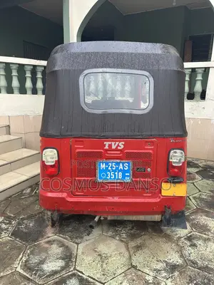 TVS King Deluxe Plus iTouch Start 2025 Red