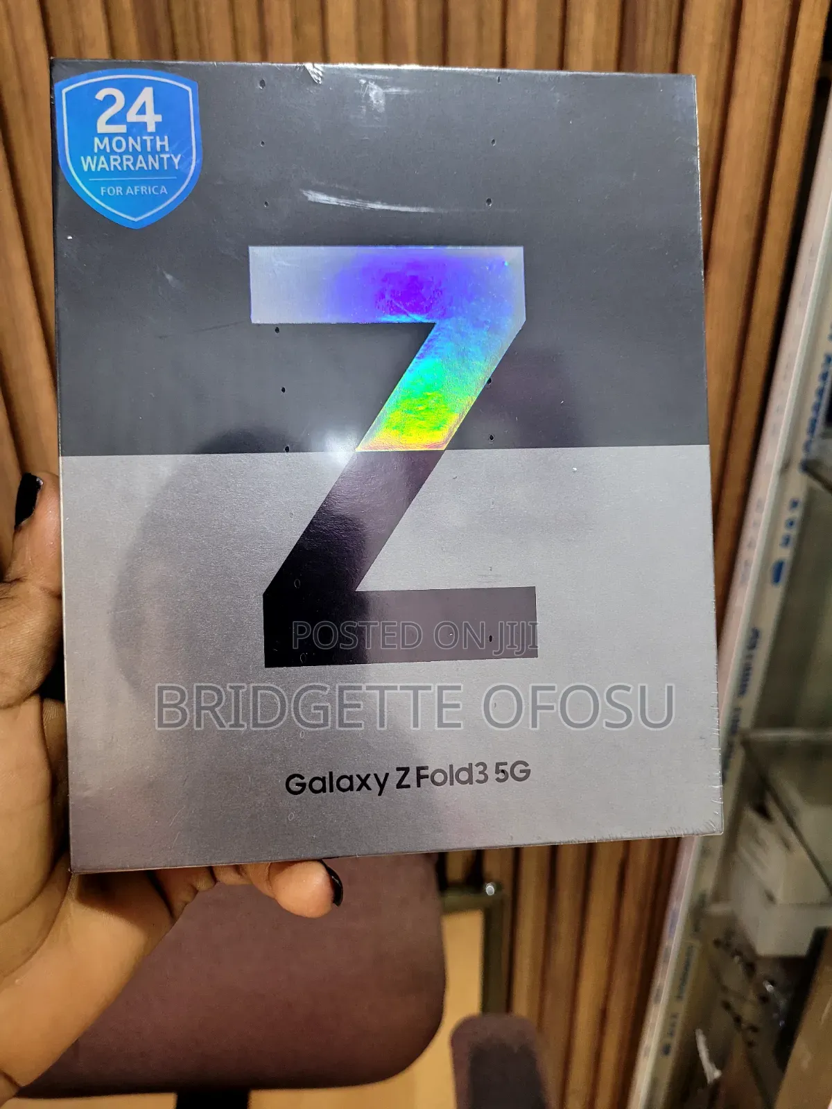 New Samsung Galaxy Z Fold3 5G 256 GB Black