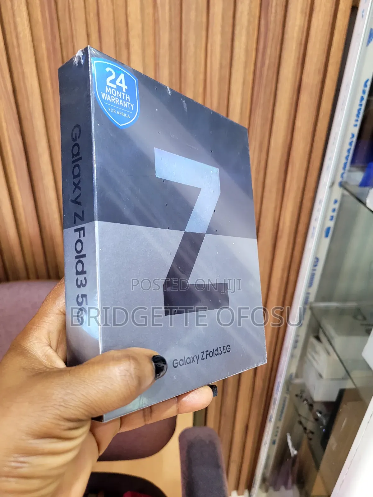 New Samsung Galaxy Z Fold3 5G 256 GB Black
