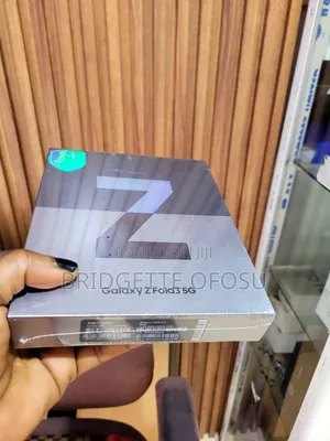 New Samsung Galaxy Z Fold3 5G 256 GB Black
