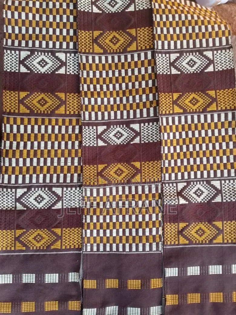 Beautiful Handwoven Kente Fabric