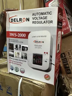 Delron Automatic Voltage Regulator, Stabilizer 2000watt By