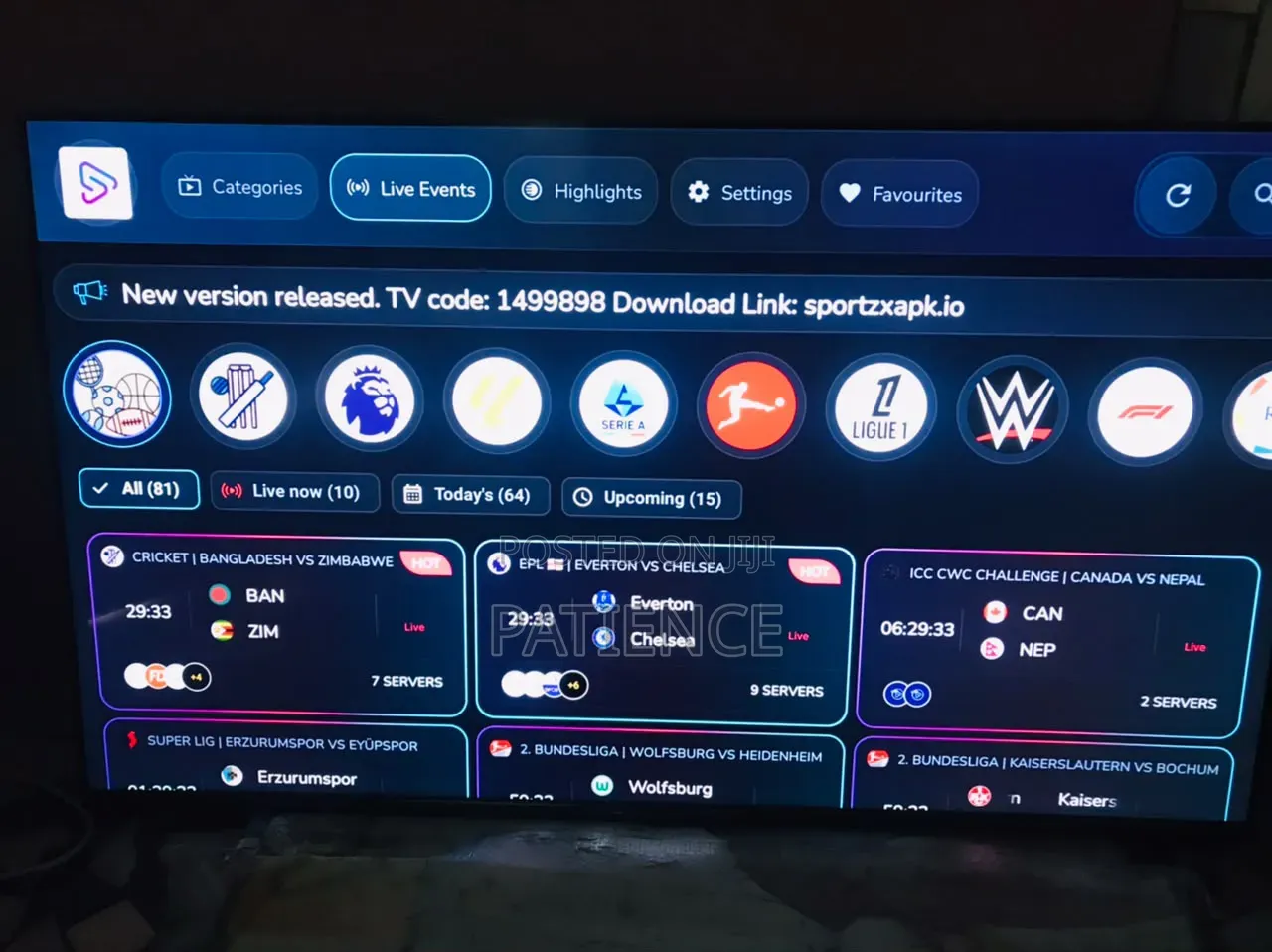 Panasonic 55 Android TV