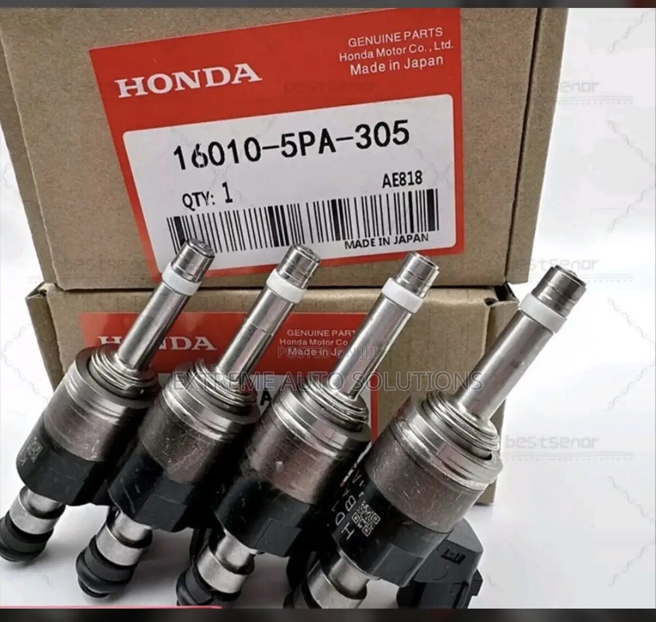 4pcs Genuine Oem Fuel Injectors for Accord Cr-v Civic 1.5l Turbo