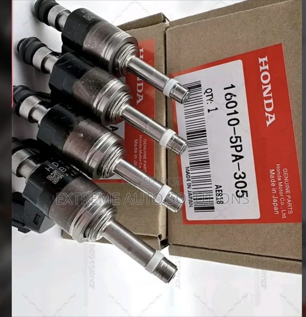4pcs Genuine Oem Fuel Injectors for Accord Cr-v Civic 1.5l Turbo