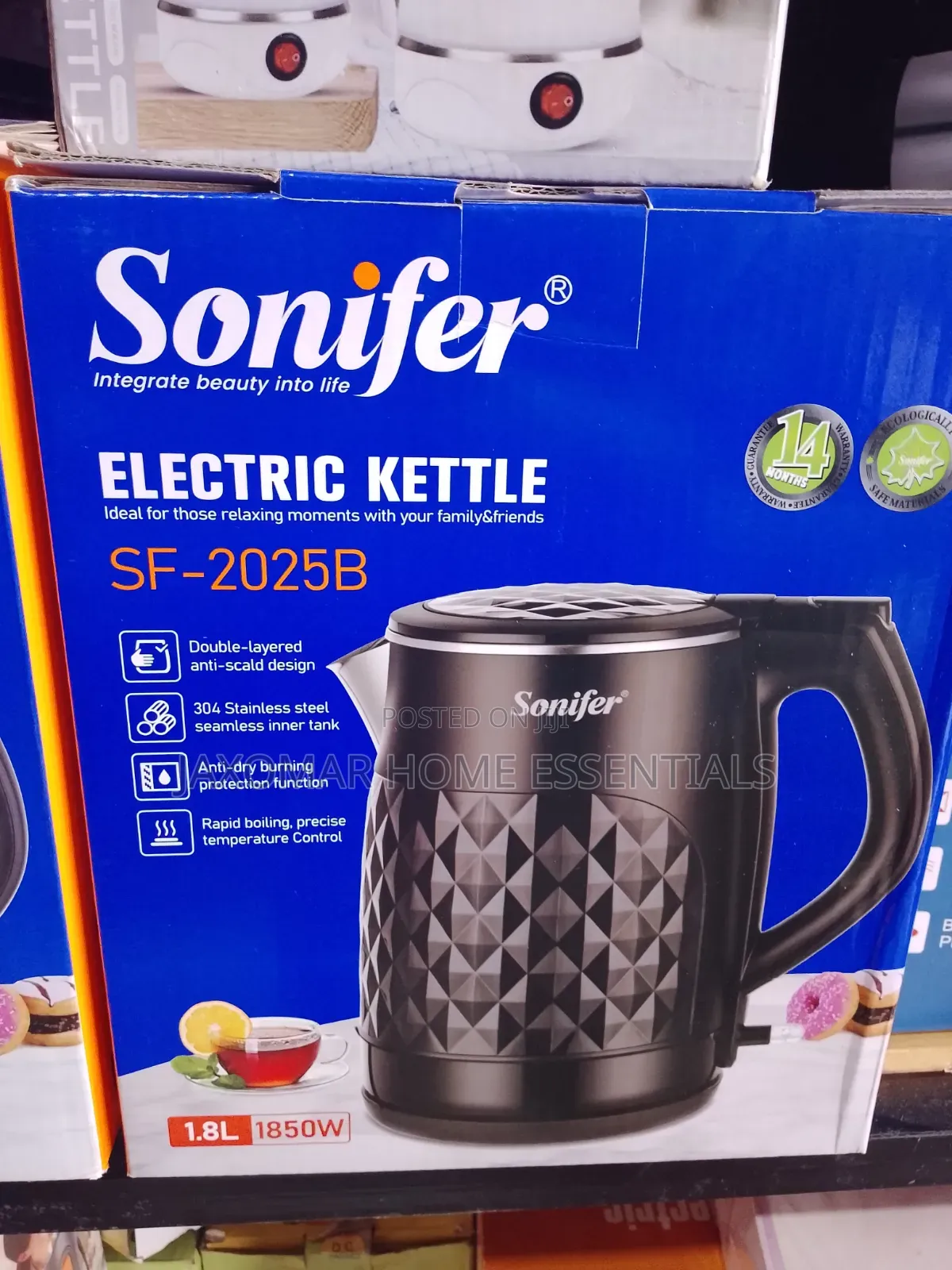1.8L Sonifer Kettle