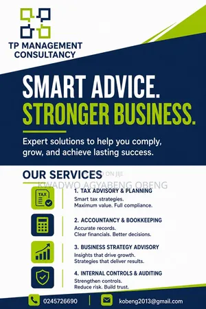 Tax, Bookkeeping & Accountancy, Internal Controls & Audit