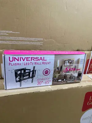 Universal TV Wall Mount 30'' -65''-Sta Max -Titable Swivel -
