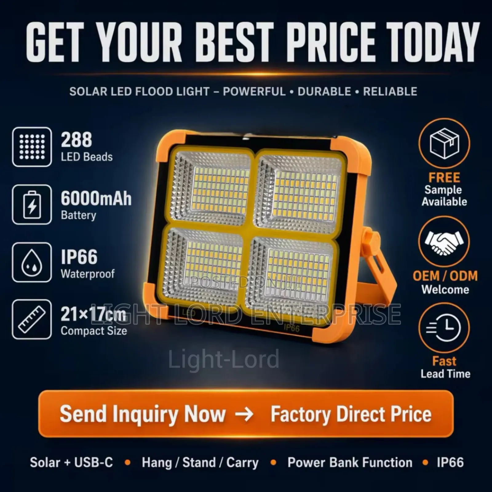 GGC: Advanced Chargeable Led 3color
