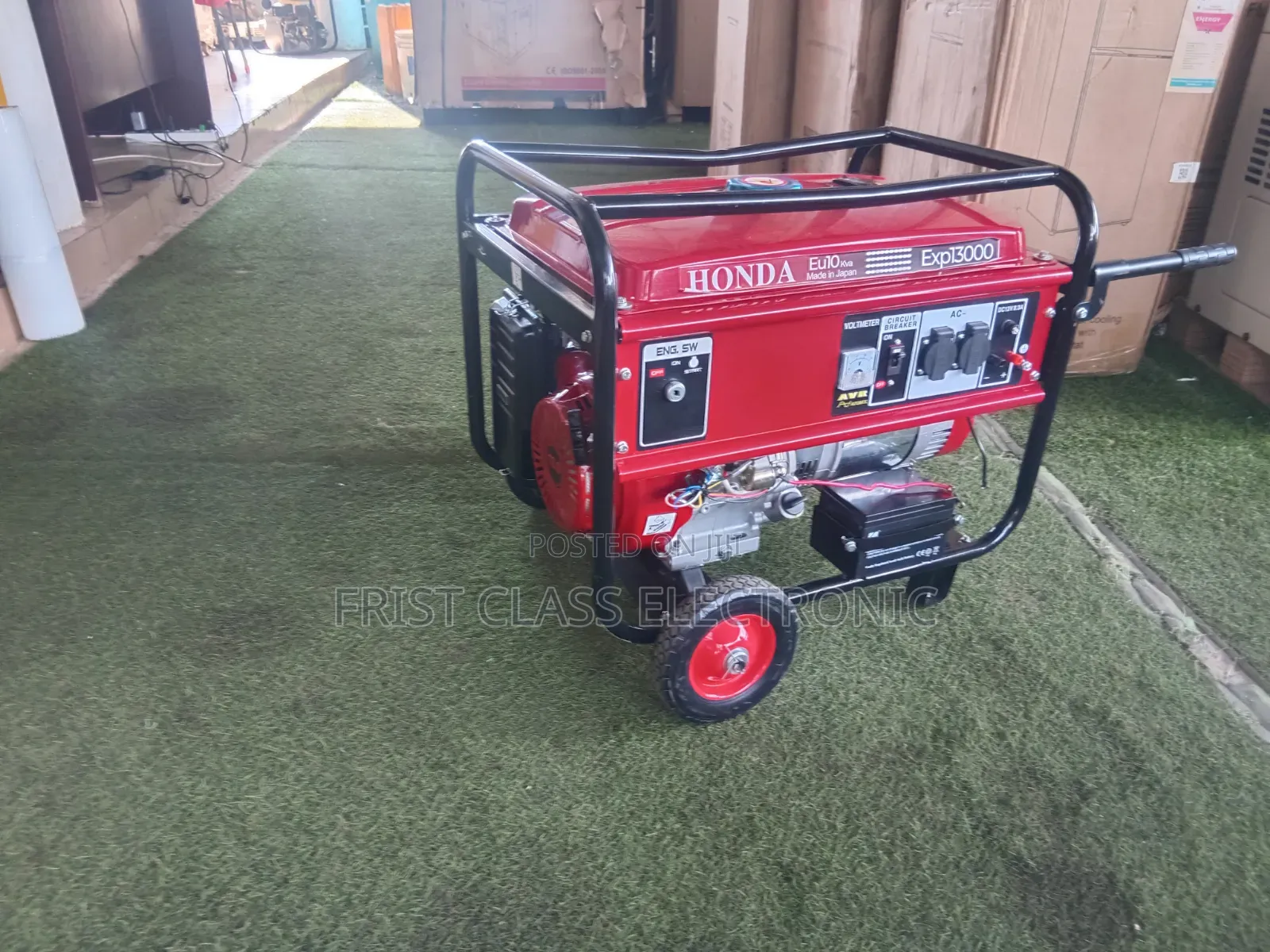 Massive Performance Honda 10kVA Petrol Generator for Commercial Use