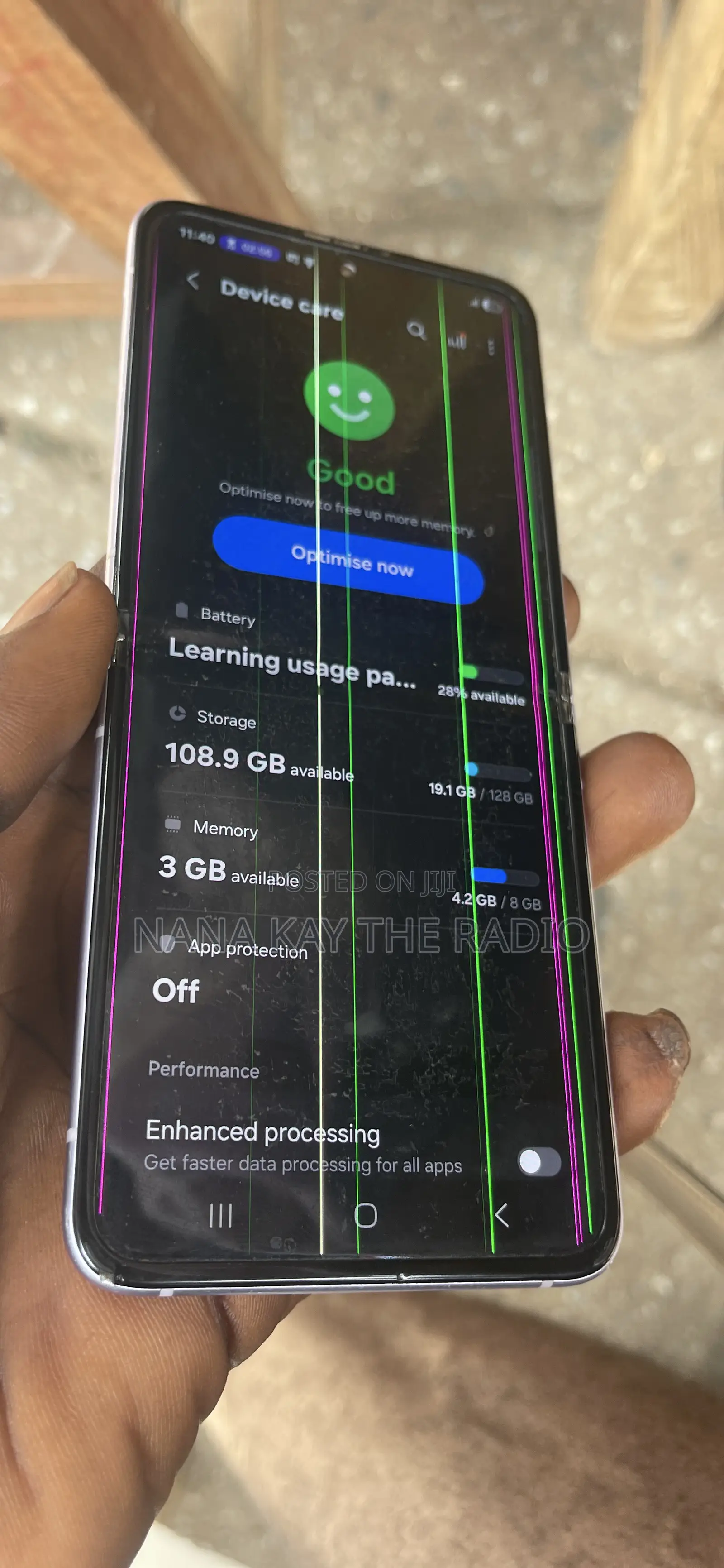 Samsung Galaxy Z Flip3 5G 128 GB Purple