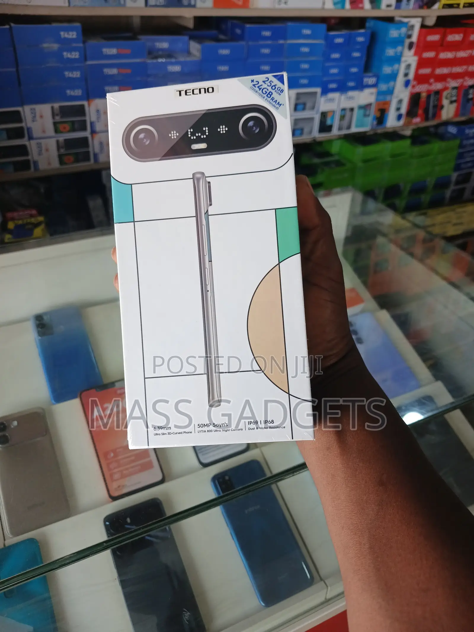 New Tecno Camon Slim 256 GB Gray