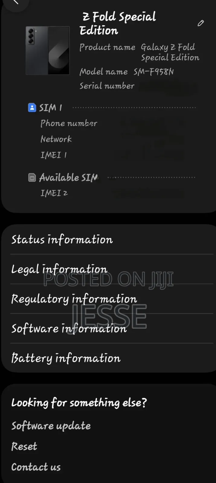 Samsung Galaxy Fold 512 GB Gray