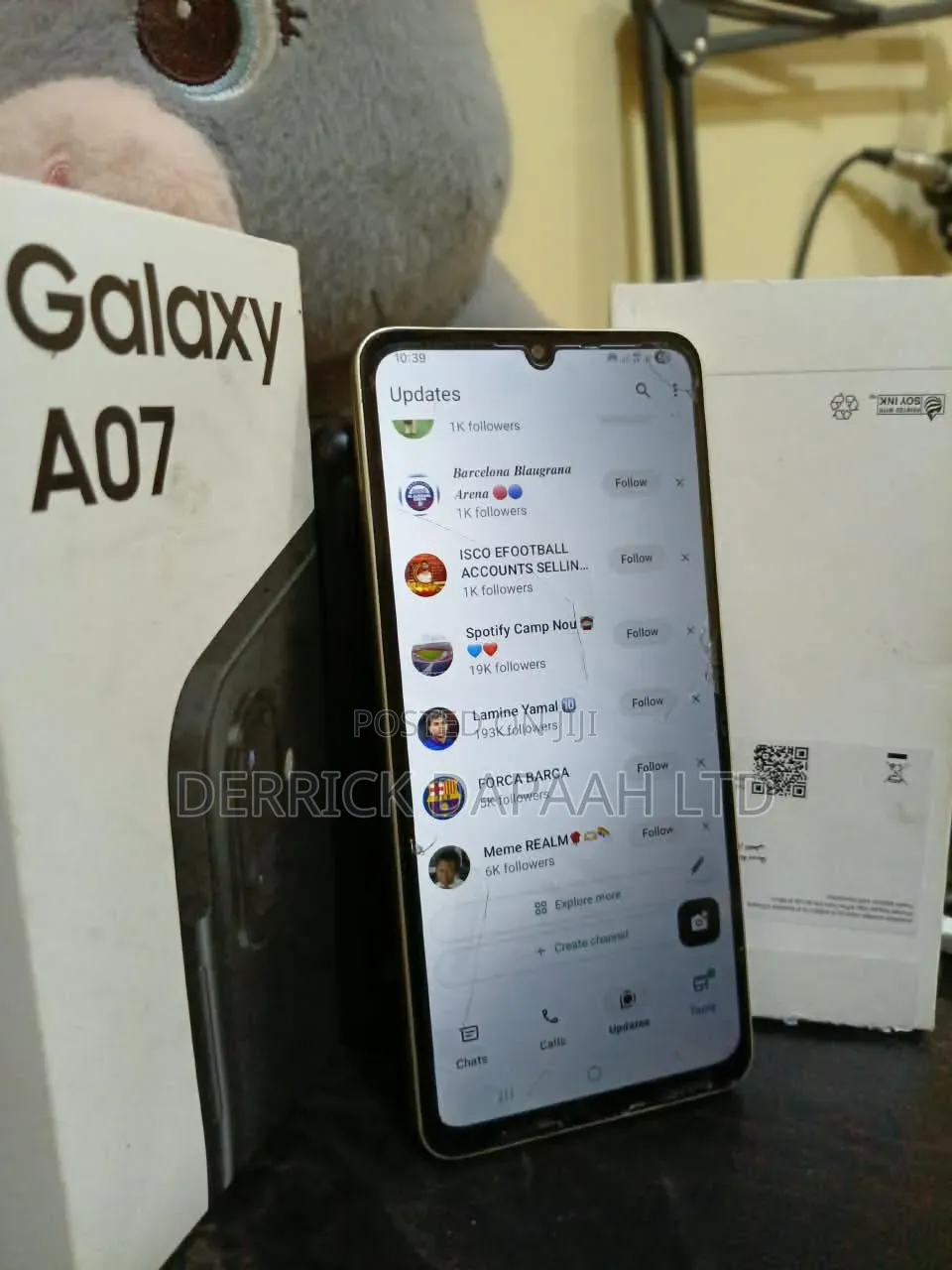 New Samsung Galaxy A06 64 GB Gold
