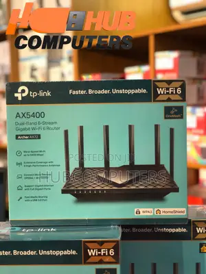 TP-Link Archer AX72 AX5400 Dual-Band 6-Stream Gigabit Wi-Fi 6 Router