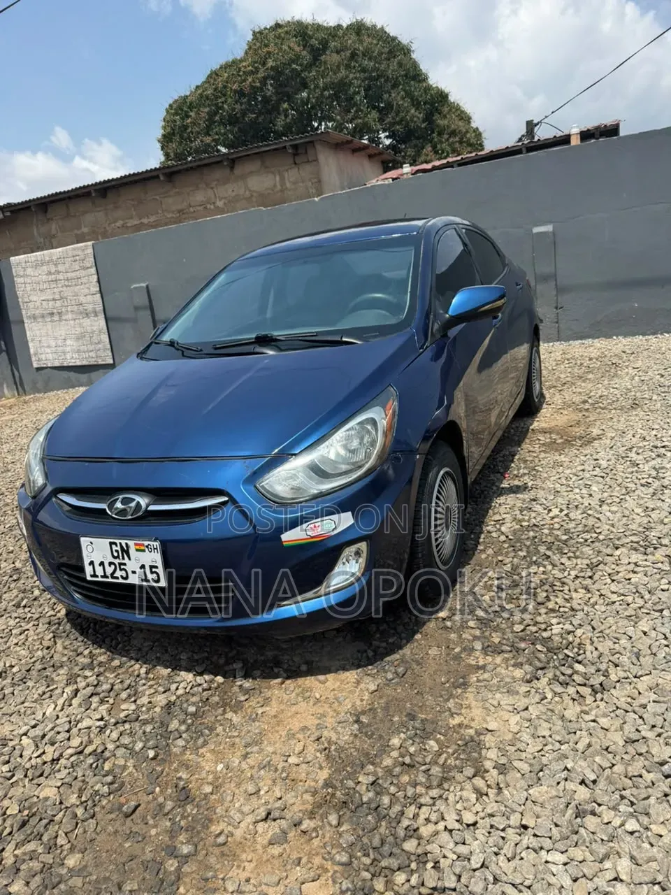 Hyundai Accent 2013 Blue