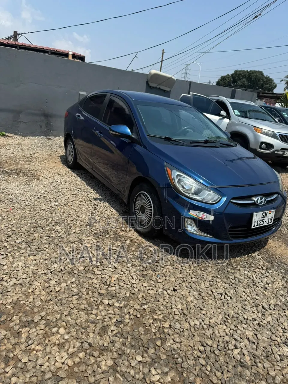 Hyundai Accent 2013 Blue