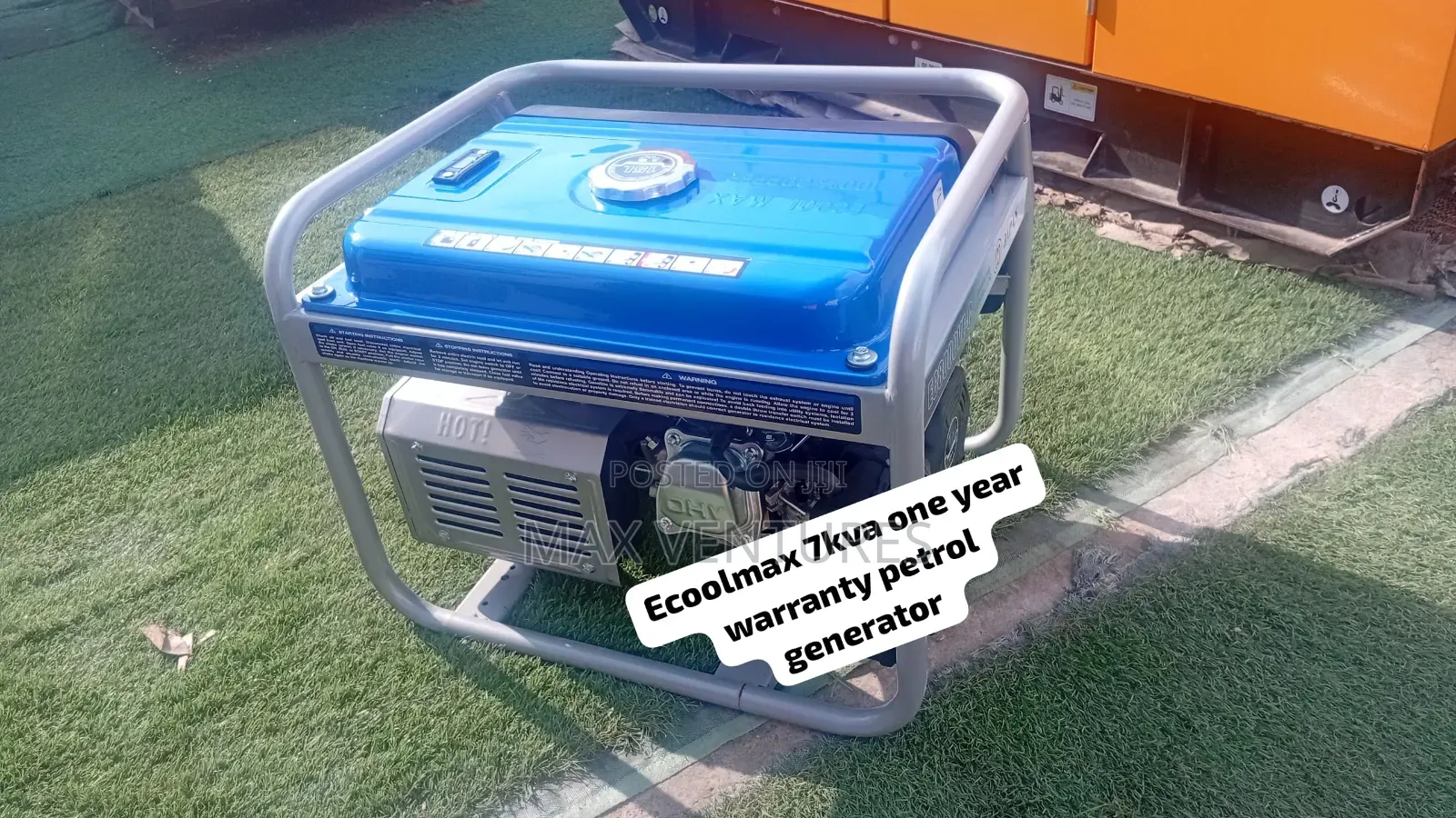 Ecoolmax 7kVA Petrol Generator Available Now 7kva