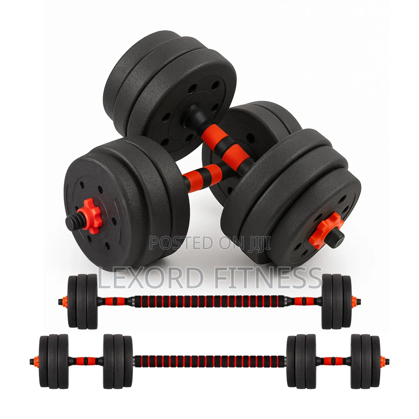 20kg Dumbbells With Bar