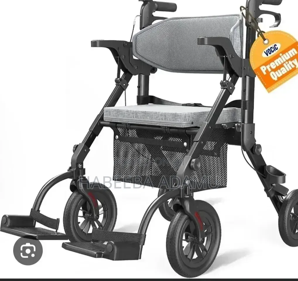 Rollator and Transport Chair 2 in 1