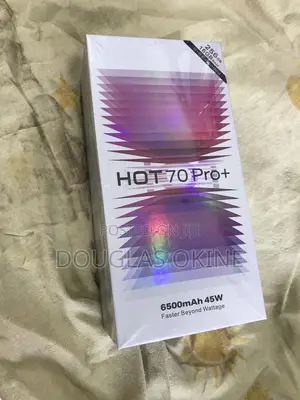 New Infinix Hot 70 Pro 5G+ 256 GB Black