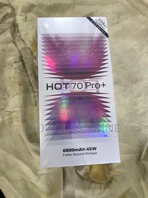 New Infinix Hot 70 Pro 5G+ 256 GB Black