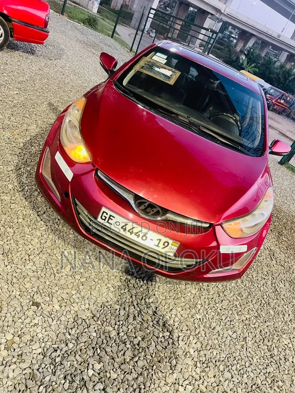 Hyundai Elantra 2015 Red