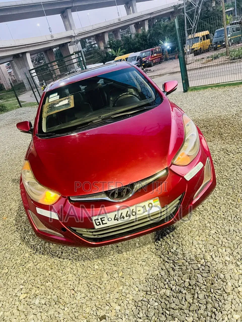 Hyundai Elantra 2015 Red