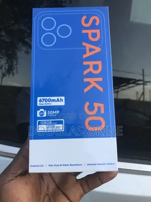 New Tecno Spark 50 128 GB Black