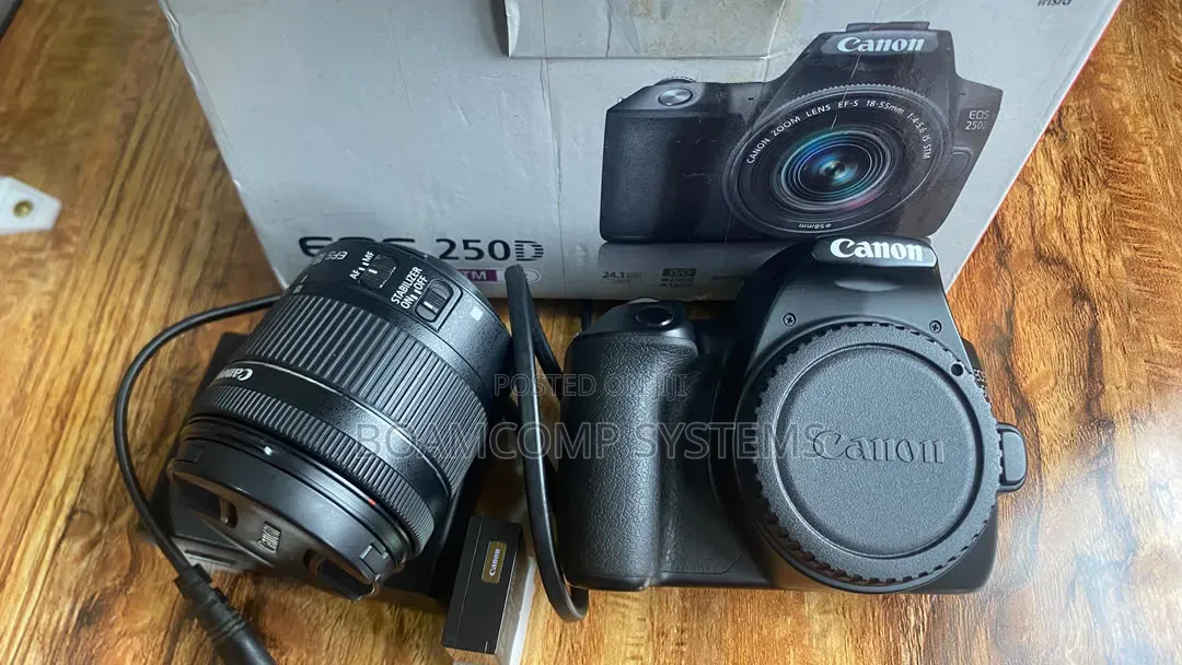 Canon 250d/Sl3 With Accessories