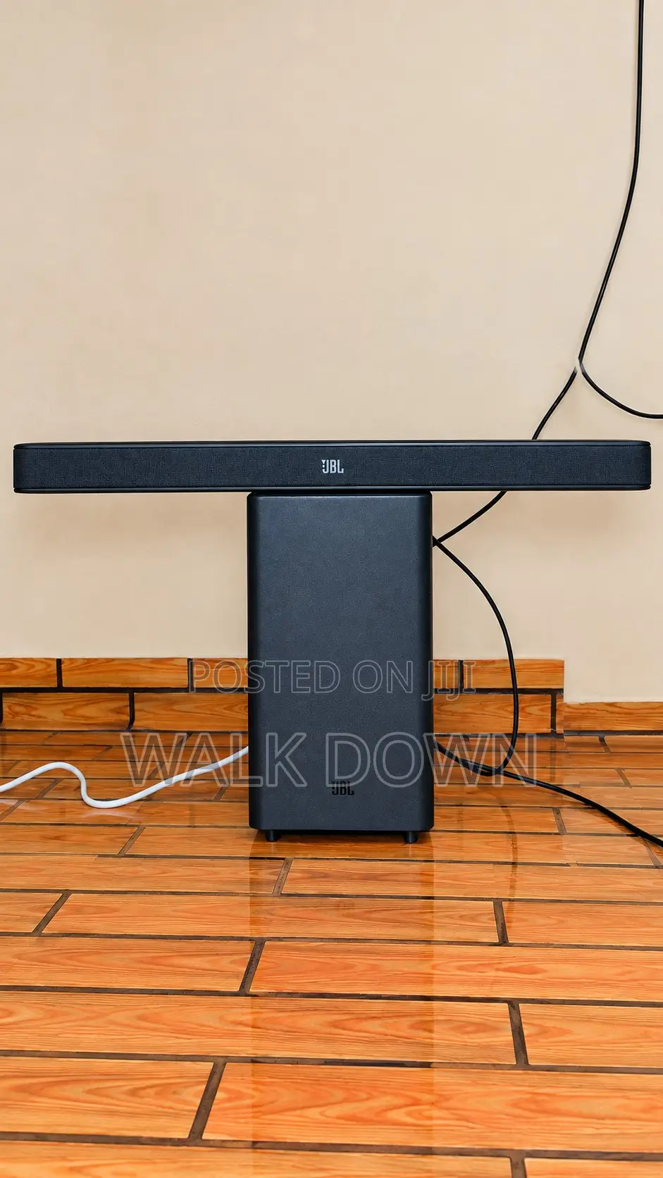 JBL Sound Bar and Woofer
