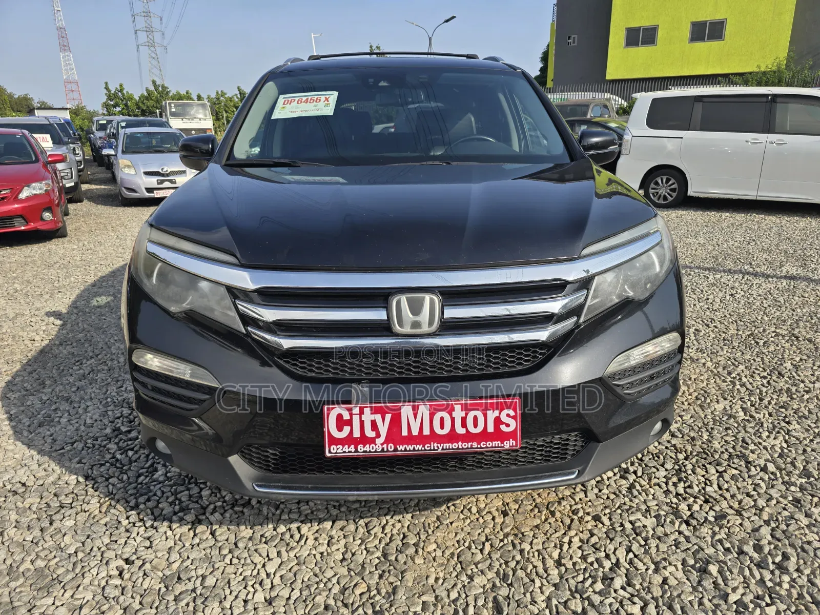 Honda Pilot Touring 4dr SUV 4WD (3.5L 6cyl 9A) 2016 Black