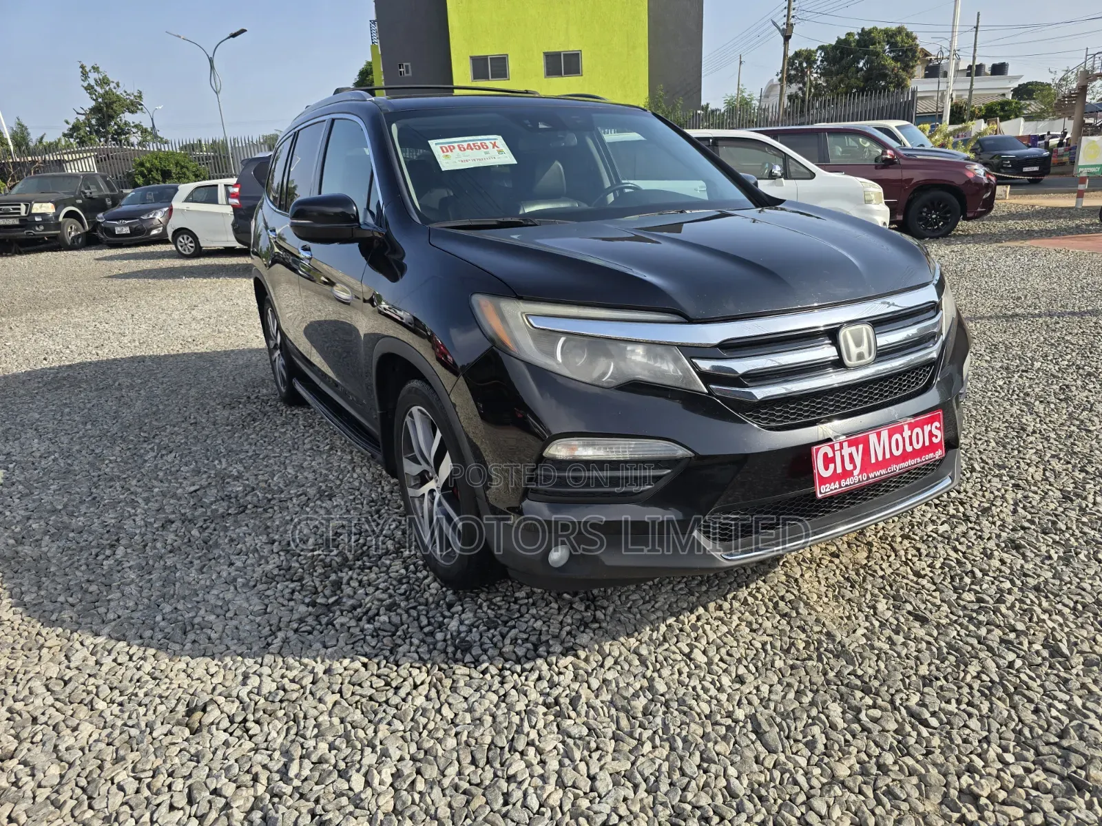 Honda Pilot Touring 4dr SUV 4WD (3.5L 6cyl 9A) 2016 Black