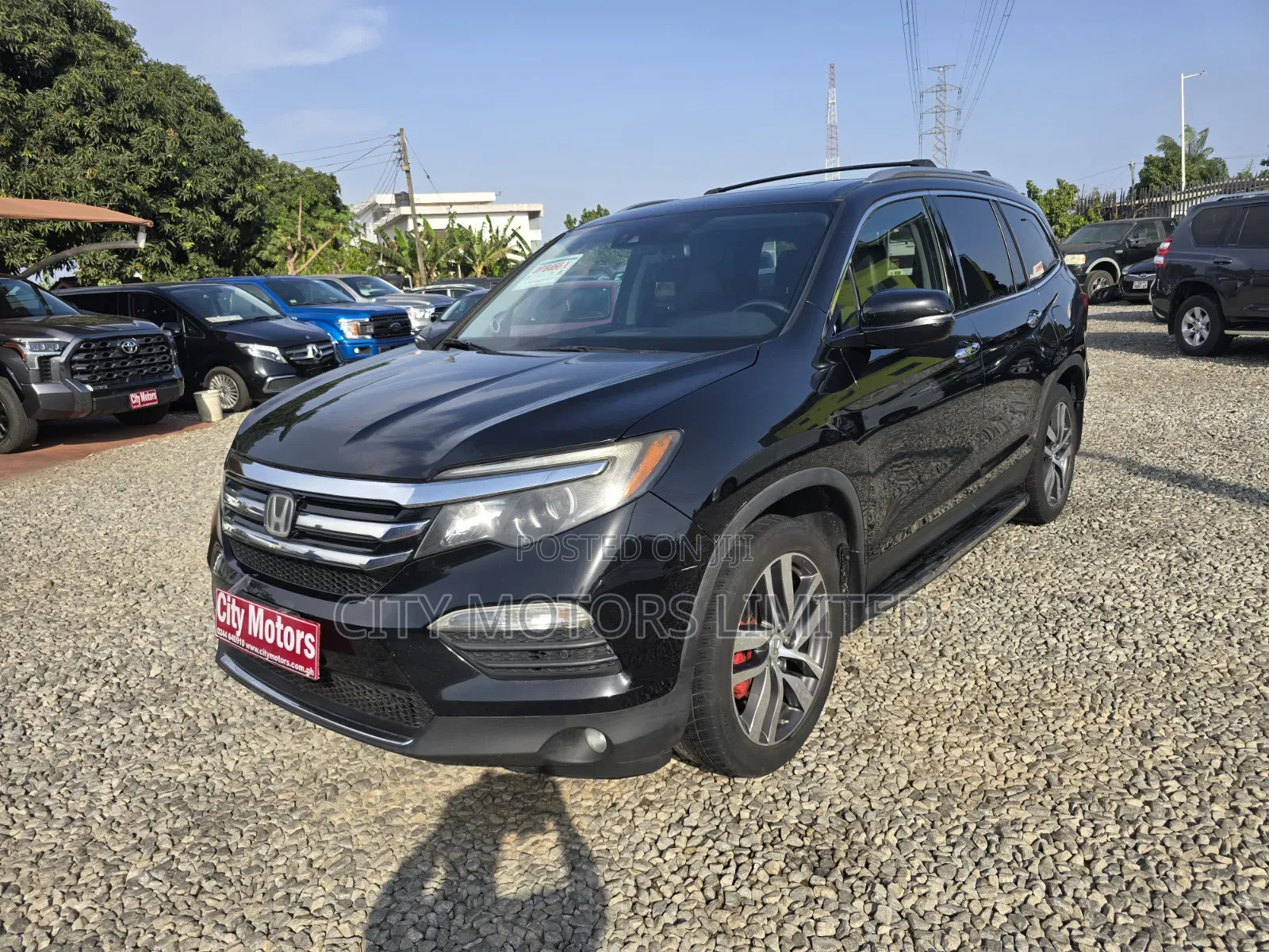 Honda Pilot Touring 4dr SUV 4WD (3.5L 6cyl 9A) 2016 Black