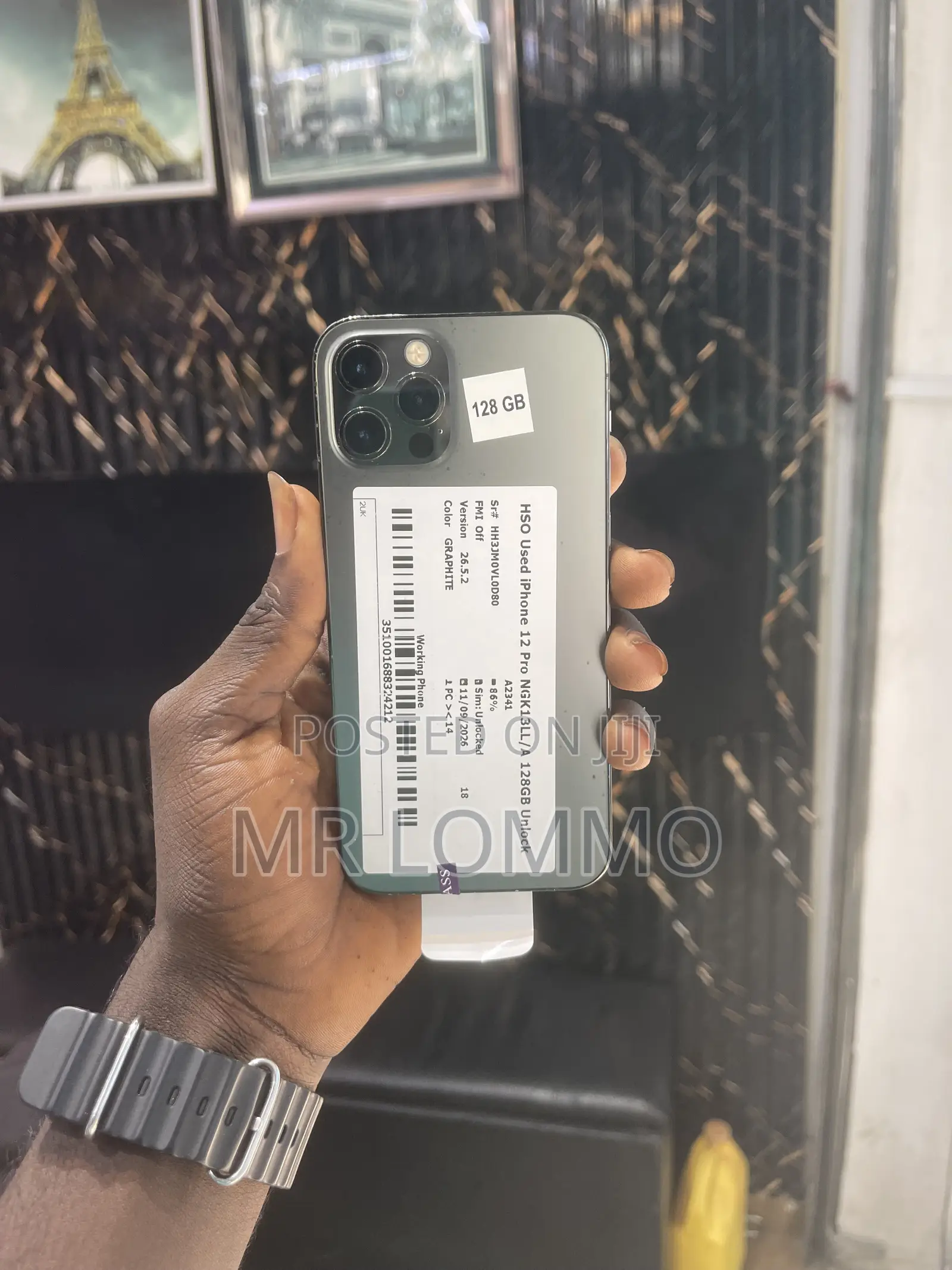 Apple iPhone 12 Pro 128 GB Black